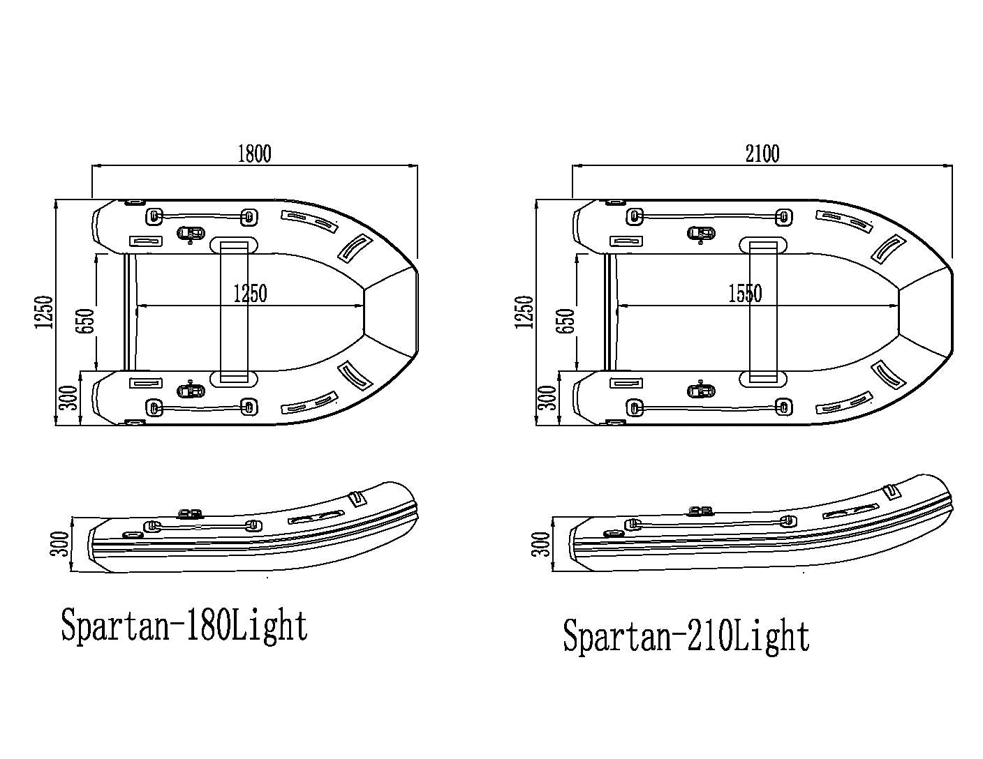 Spartan 180 Light - Spartan Boats - spartan light - Spartan Boats - Spa/180/gre/lig